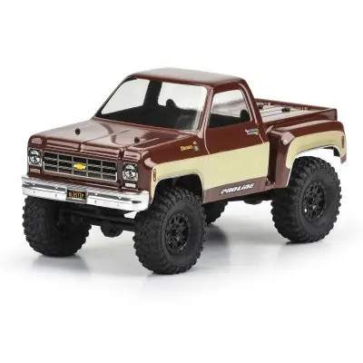Vásárlói kedvenc Áttetsző karosszéria Chevrolet K-10 1978: (Axial SCX24)