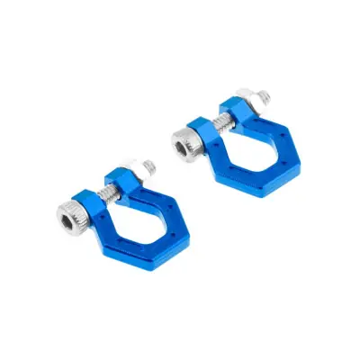 Akció CNC alumínium vontatószem kék dispatch 1/10