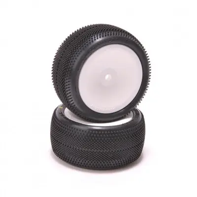 Legkelendőbb Schumacher 1/10 Azami - ragasztott, sárga színű gumiabroncs, hátsó 4wd/2wd, 1 pár