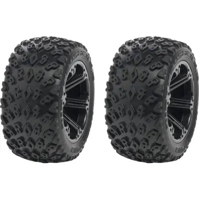 Első kerék 2.8" Dirt Crusher / Addict fekete (2) Rendeld meg most