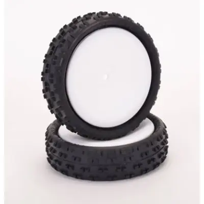 Biztonságos vásárlás Schumacher 1/10 CUT STAGGER ragasztott - sárga keverék/yellow - elülső (2wd)