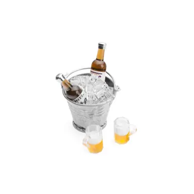 Ingyenes szállítás Vödör jéggel, üvegekkel és korsó sörrel expedíció 1/10