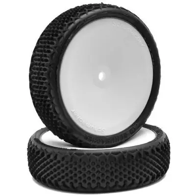 Schumacher 1/10 Splinter - ragasztott, sárga keverék, elöl 2wd, 1 pár Outlet