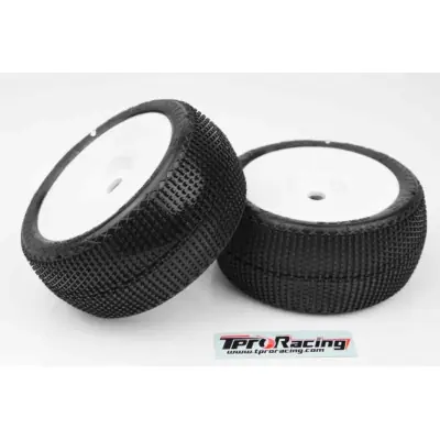 Vedd meg online TPRO 1/8 Truggy MAGIC SQUARE - Puha T3 - ragasztott, fehér korongok, 2 db.