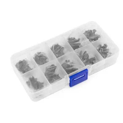 Rendeld meg most Fekete szénacél csavarkészlet 12.9 (200 db) dobozzal