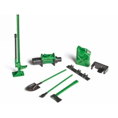 Offroad-készlet (zöld) 1/10 méretarányban Különleges ajánlat