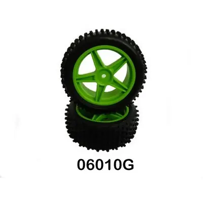 Gumi BUGGY komplett ragasztott 1/10 - első, 2 db Korlátozott ajánlat