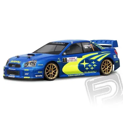 Ingyenes szállítás Festetlen/átlátszó karosszéria Subaru Impreza WRC 2004 (200 mm)