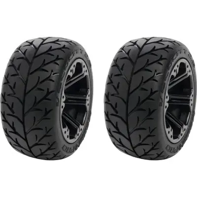 Első kerék 2.8" Velocity / Addict fekete (2) Szuper ajánlat