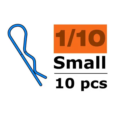 Karosszéria kapocs kicsi 45° fekete (10) Legnépszerűbb