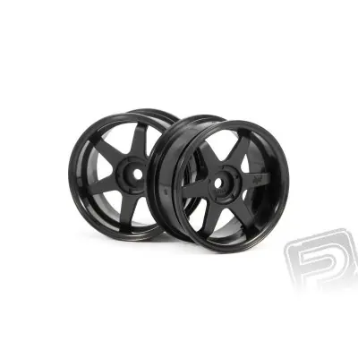 Bestseller TE37 tárcsák 26mm fekete ( 6mm OFFSET)