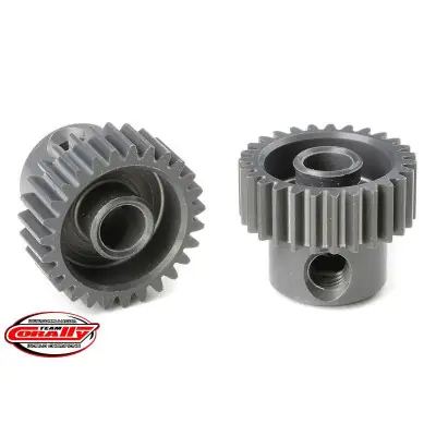 Azonnali szállítás Alumínium 7075 T6 edzett fogaskerék 27 fog (64DP modul)