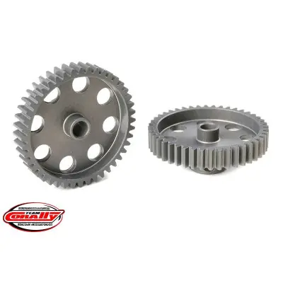 Olcsó Alumínium 7075 T6 edzett fogaskerék 44 fog (48DP modul)