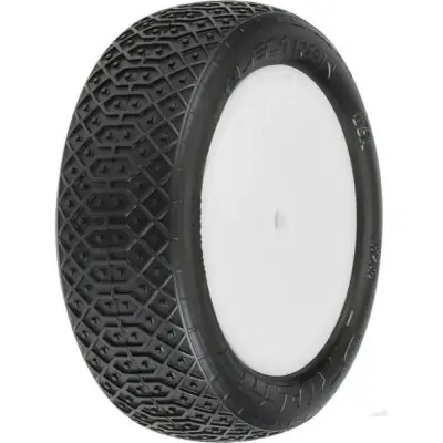 Expressz szállítás Pro-Line kerék 2.2", gumiabroncs Electron MC 2WD Buggy, tárcsa Velocity H12 fehér - elöl (2)