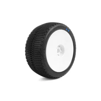 Legkelendőbb TPRO 1/8 Truggy LOOPER - SPORT Soft R3 - ragasztott, fehér felnik, 2db.