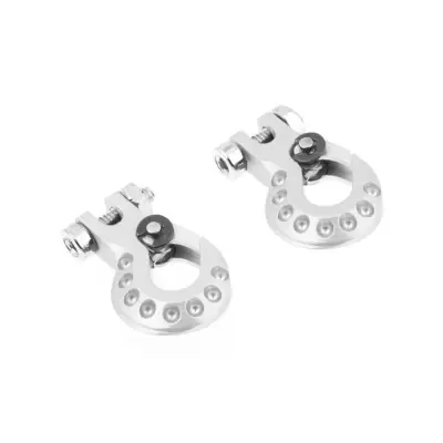 Akció CNC alumínium vontatóhorog ezüst küldemény 1/10