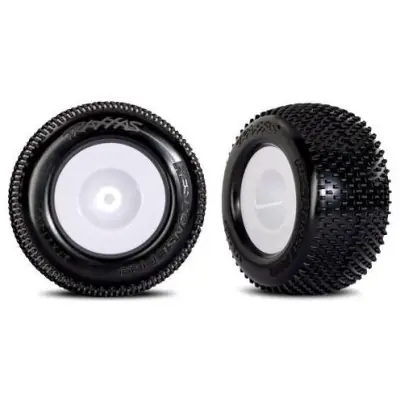 Traxxas kerék 2.1/2.6", fehér tárcsa, Response Pro gumik (2) Olcsó