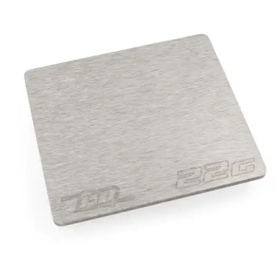 Nézd meg most Volfrám súlyok a szabályozó alatt 22g, 35x34x1.0 mm