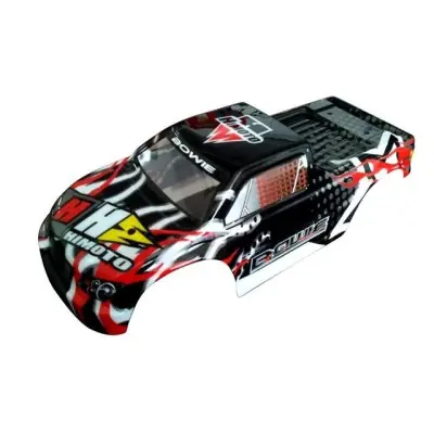Vedd meg online Lakkozott karosszéria Himoto Monster Truck 1:10 (fekete)