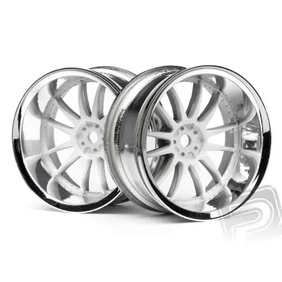 Kihagyhatatlan ajánlat Work XSA 02C tárcsák 26mm króm/fehér (9mm OFFSET)