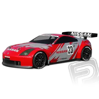 Áttetsző/festetlen karosszéria Nissan 350Z Nismo GT RACE (200 mm) Gyors szállítás