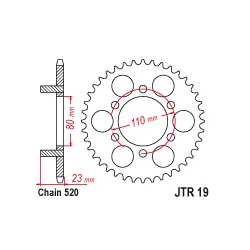 Legnépszerűbb JTR19 Hátsó lánckerék