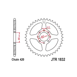 Olcsó JTR1832 Hátsó lánckerék