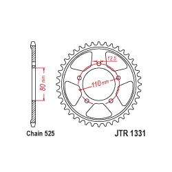 Outlet JTR1331 Hátsó lánckerék