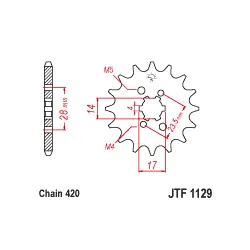 JTF1129 első lánckerék Exkluzív ajánlat