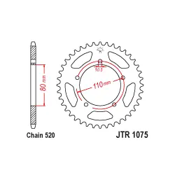 JTR1075 Hátsó lánckerék Korlátozott ajánlat