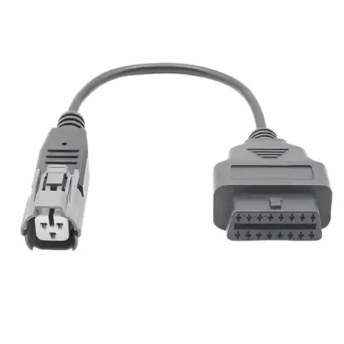 Azonnal elérhető 3 pines átalakító OBD kábel, Yamaha motorcsónakhoz