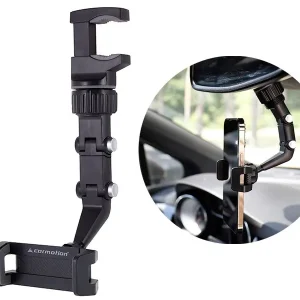 Azonnali szállítás A visszapillantó tükörre szerelhető telefontartó