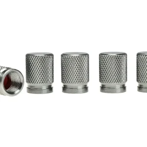 Outlet Alumínium szelepsapkák, 5 db, páncélozott színben