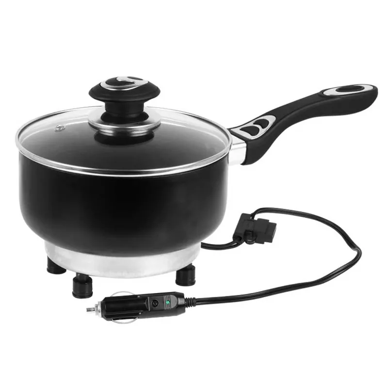 Exkluzív ajánlat Autós elektromos serpenyő fedővel - 12V/150W