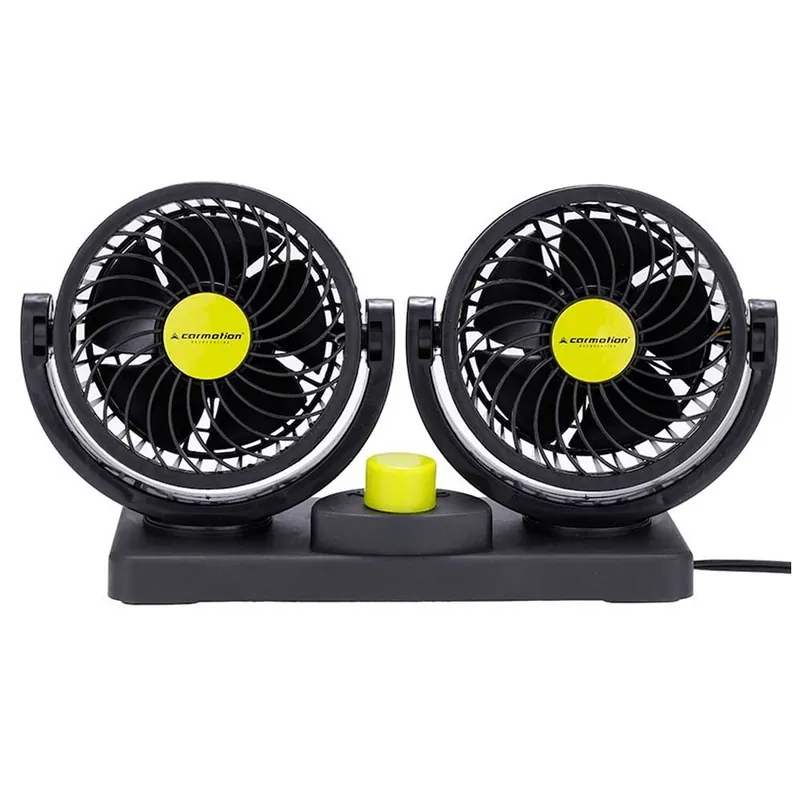 Autós ventilátor - 24V/8W, 2x10 cm átmérő Kedvezményes ár