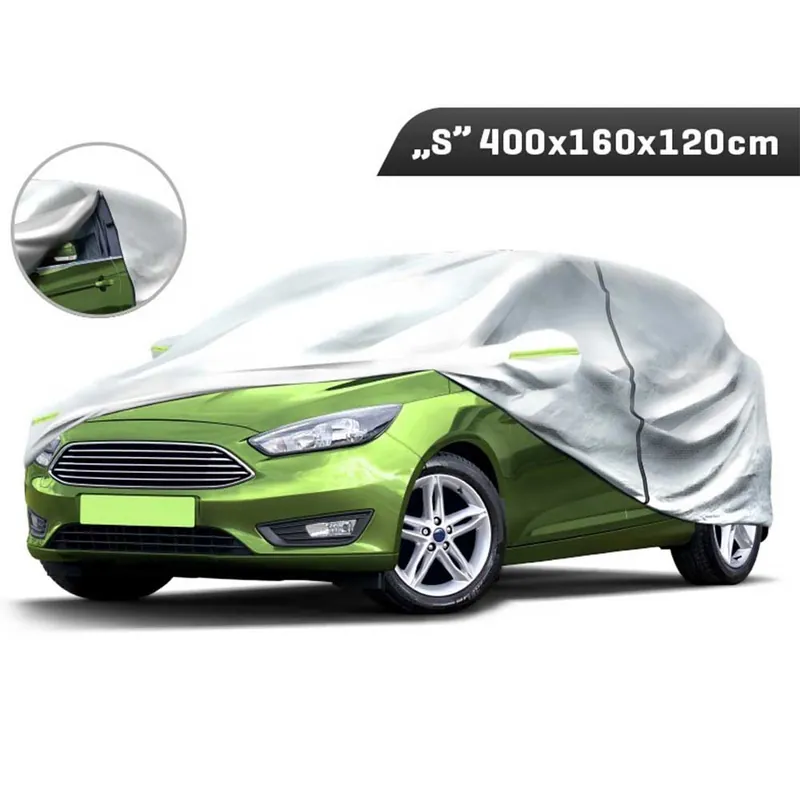 Vedd meg most Autóvédő ponyva S (400x160x120 cm) – 3 rétegű, fényvisszaverő elemekkel