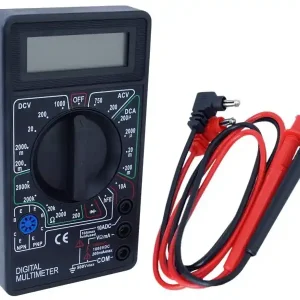 Csak ma Digitális multiméter LCD kijelzővel, kicsi