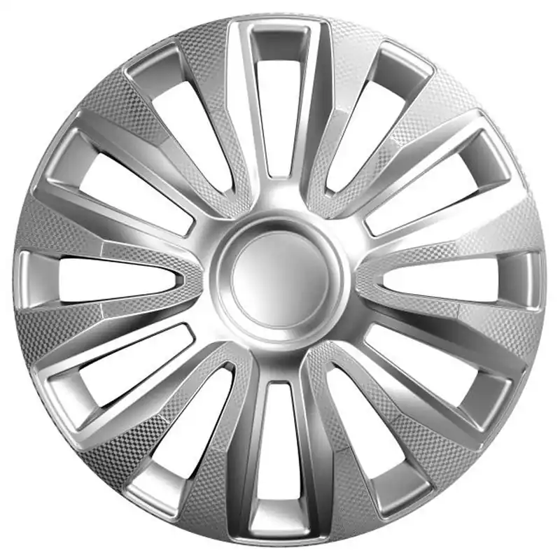 Vedd meg online Dísztárcsa szett AVALON CARBON 14" - ezüst