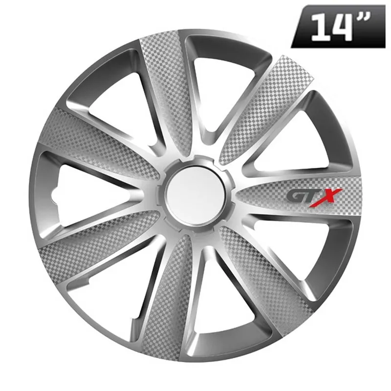 Dísztárcsa szett GTX Karbon 14" ezüst Árengedmény