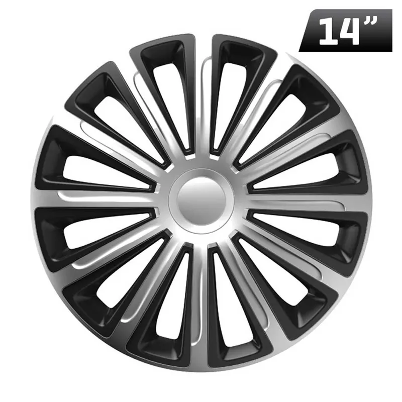 Vásárlói kedvenc Dísztárcsa szett Trend 14" fekete/ezüst