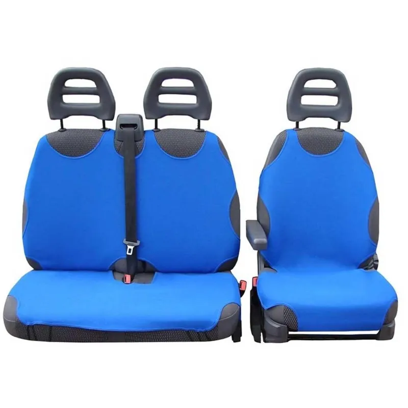 Akciós ár Furgon, kisteherautó üléshuzat kék szín 3 részes
