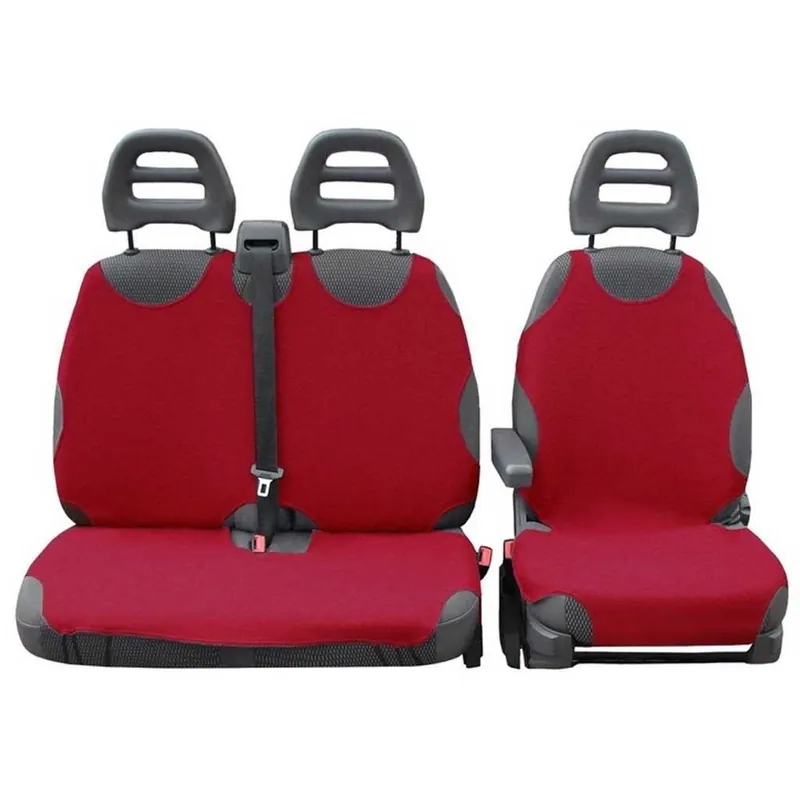Vedd meg most Furgon, kisteherautó üléshuzat piros szín 3 részes