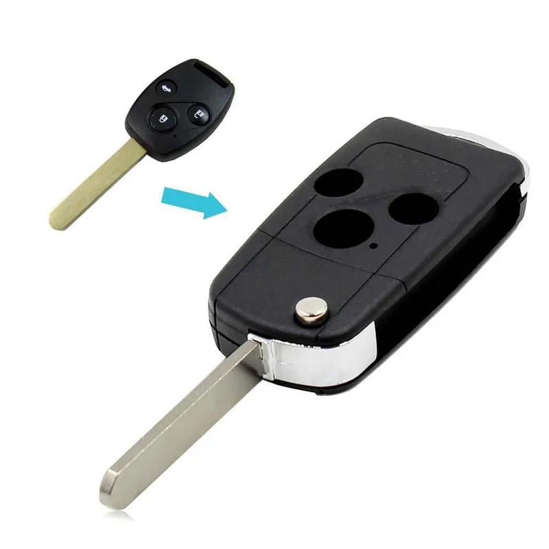 Alacsony ár Honda bicskakulcs 3 gombos kulcs átalakító