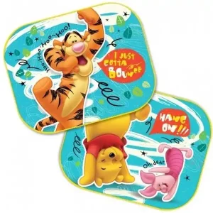 Expressz szállítás Napellenző 44x35 cm, Micimackó & Malacka & Tigris, 2 db