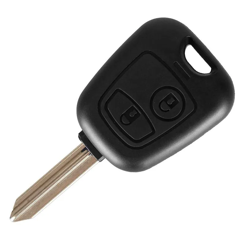 Csak ma Peugeot 2 gombos kulcs SX9 kulcsszárral