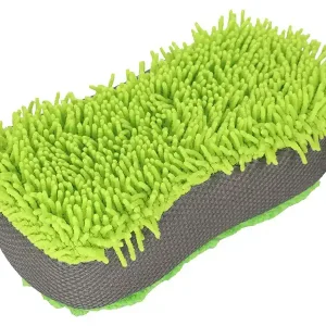 Ajánlat Puha mikroszálas szivacs, hálós és finom zseníliával, 23x12x6 cm