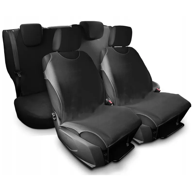 Népszerű Üléshuzat sötétszürke szín 5 részes