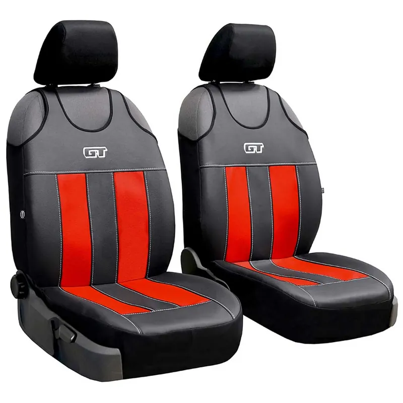 Bestseller Univerzális Piros üléshuzat trikó GT bőr