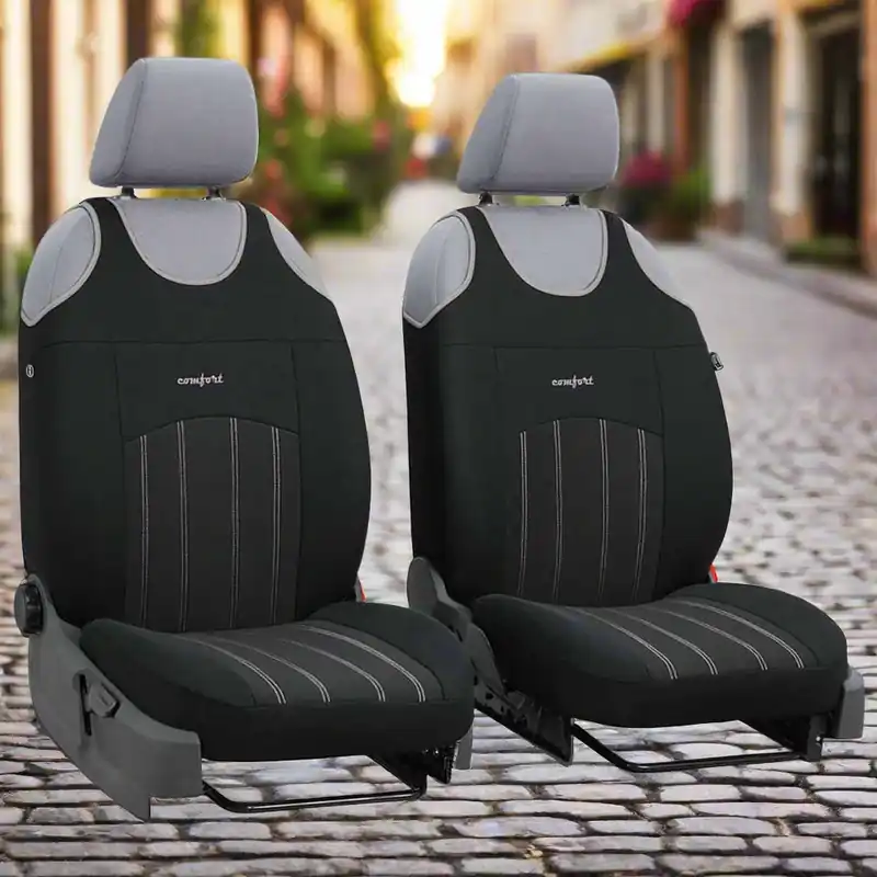 Univerzális Szürke üléshuzat trikó Comfort Expressz kézbesítés