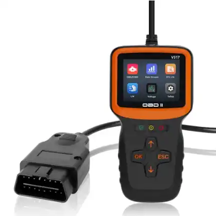 V317 OBD2 Univerzális autódiagnosztika hibakódolvasó Rendeld meg most